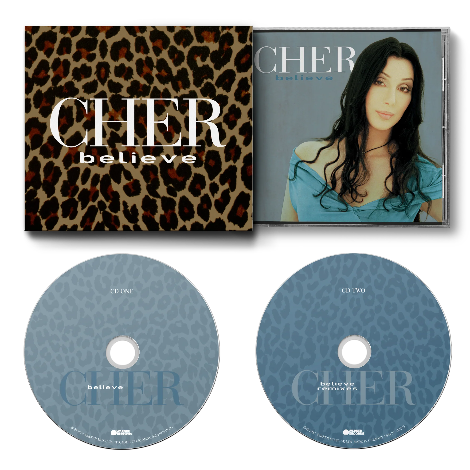 Cher Believe 25th Anniversary Deluxe Edition 2CD Remix Set