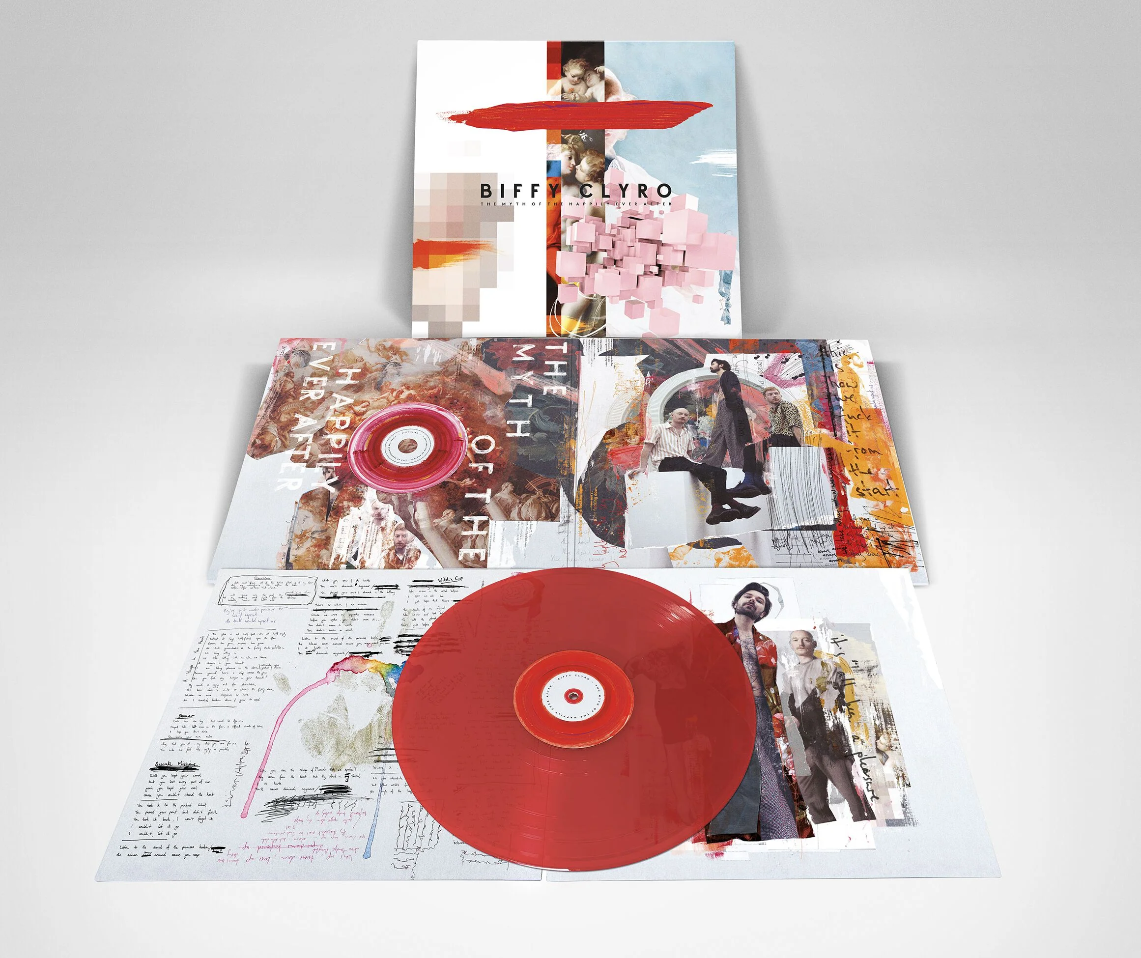Biffy Clyro《The Myth of The Happily Ever After》12 英寸红色黑胶专辑（含 CD）