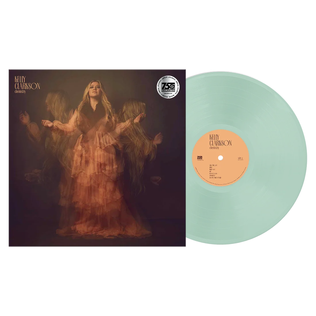 Kelly Clarkson Chemistry 可乐瓶透明黑胶 LP