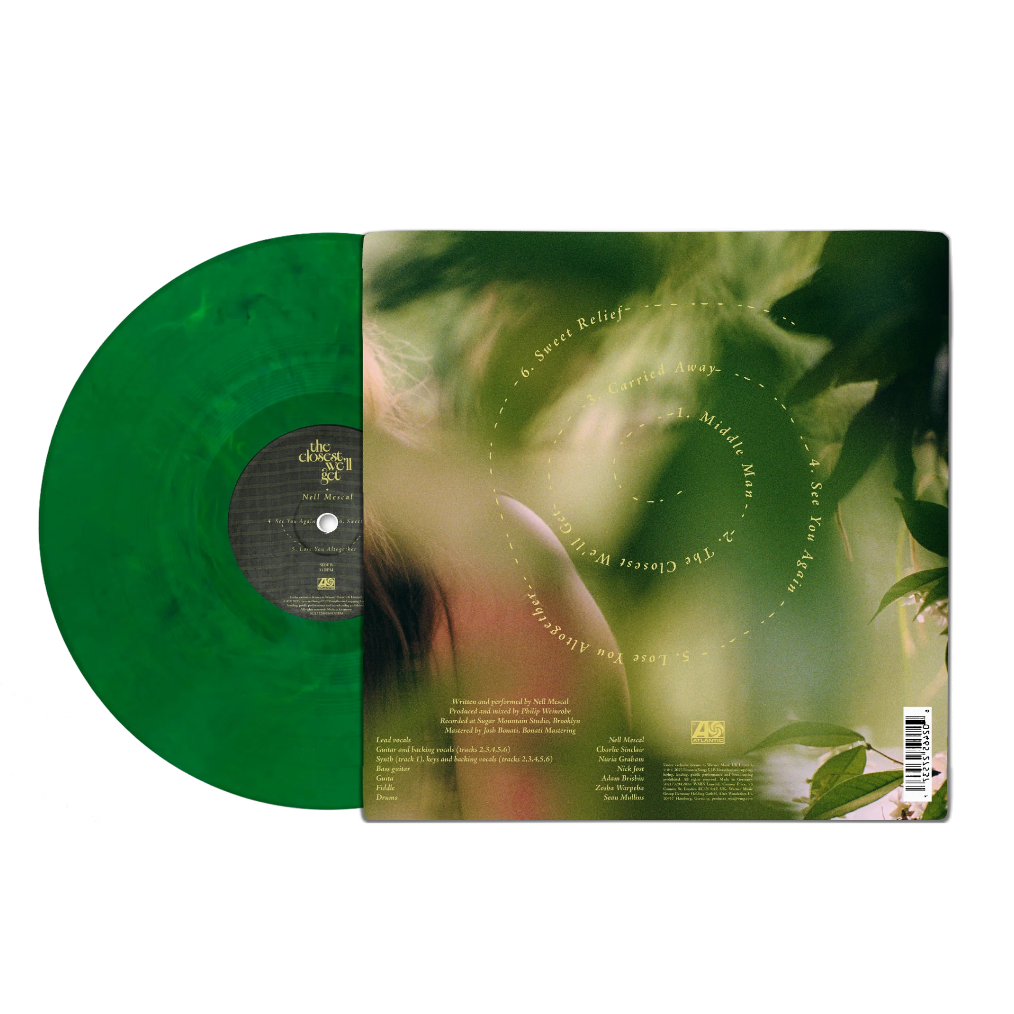 Nell Mescal 'The Closest We'll Get' EP on Recycled Green Vinyl