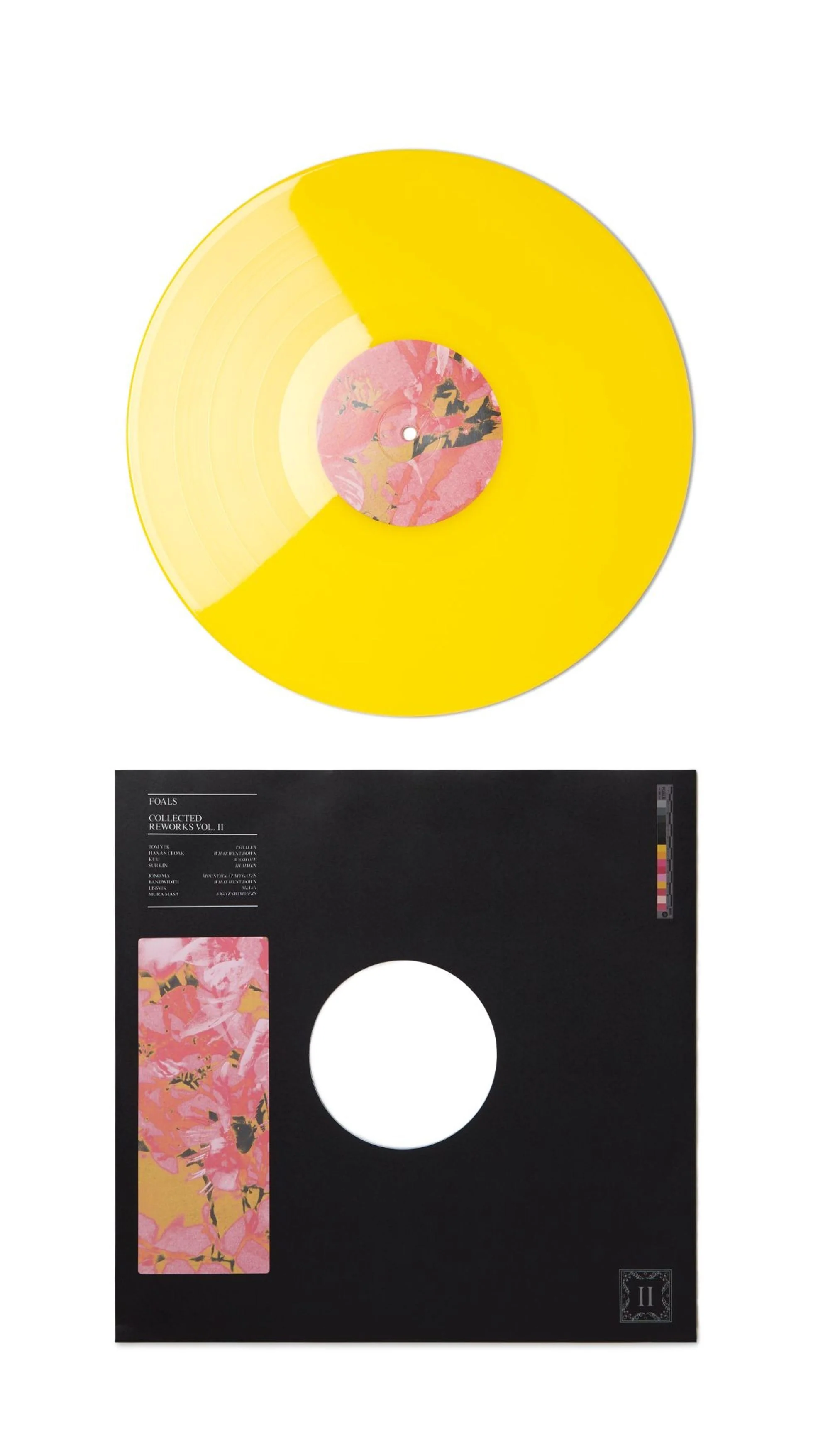 Foals Collected Reworks 3LP Colored Vinyl in Slipcase
