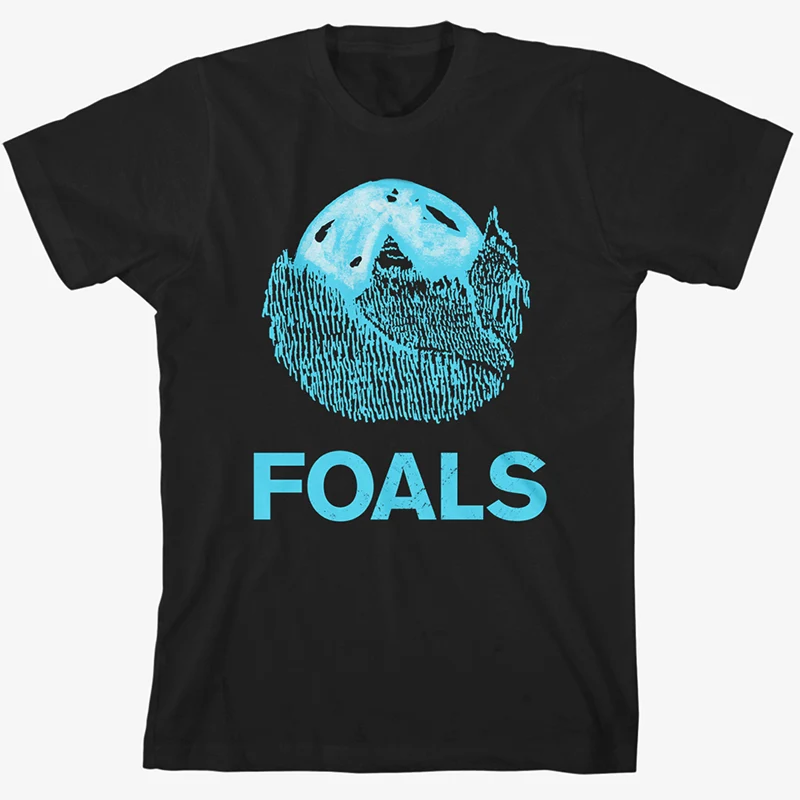 Foals Full Moon Logo T-Shirt in Black