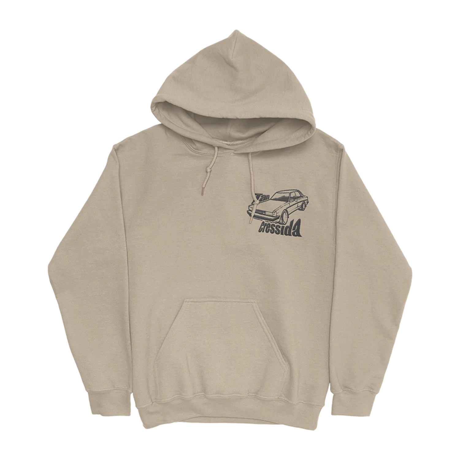 Earl Sweatshirt 的 Tan Cressida Label 连帽卫衣