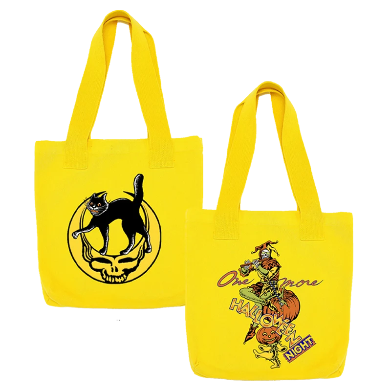 Grateful Dead One More Halloween Night Canvas Tote Bag