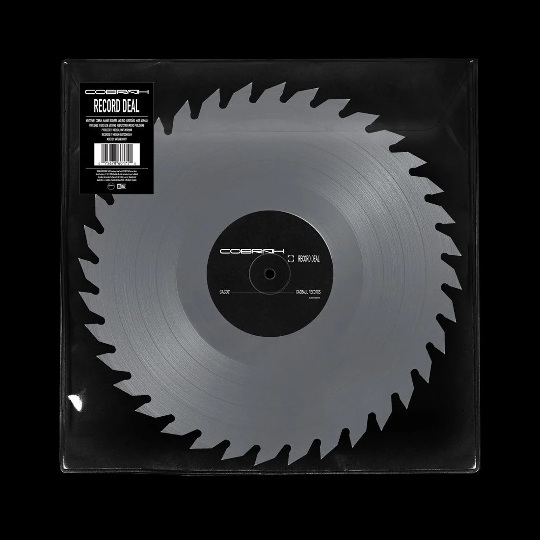 Record Deal Vinyl Single 12-Inch Shaped Edition