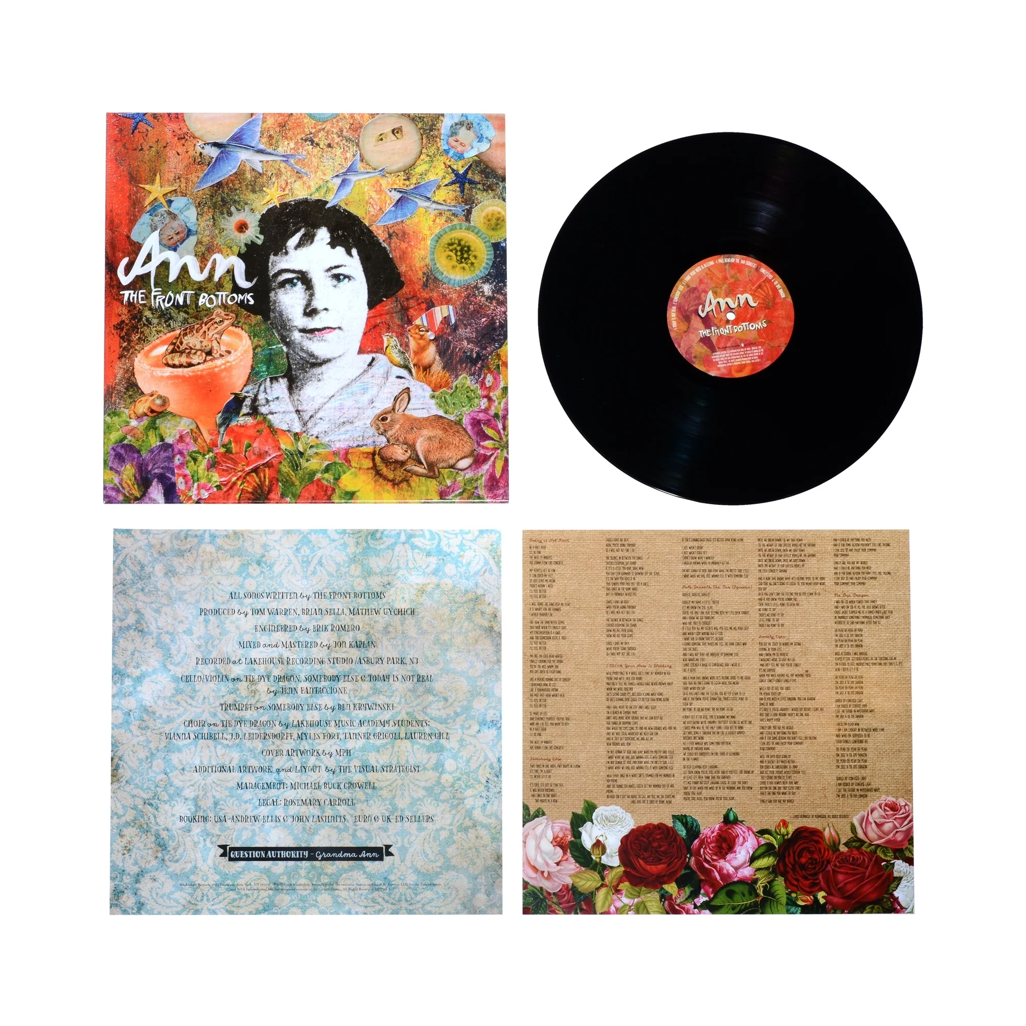 Ann EP Limited Edition Vinyl with Etched B-Side from The Front Bottoms