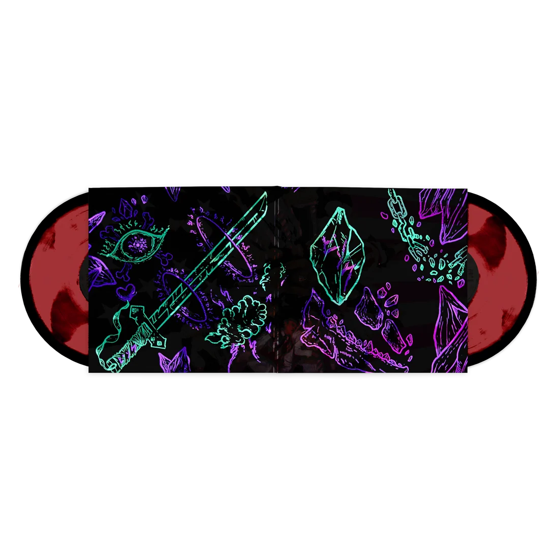 Lil Uzi Vert Pink Tape 黑胶 Thrasher Edition 2 LP