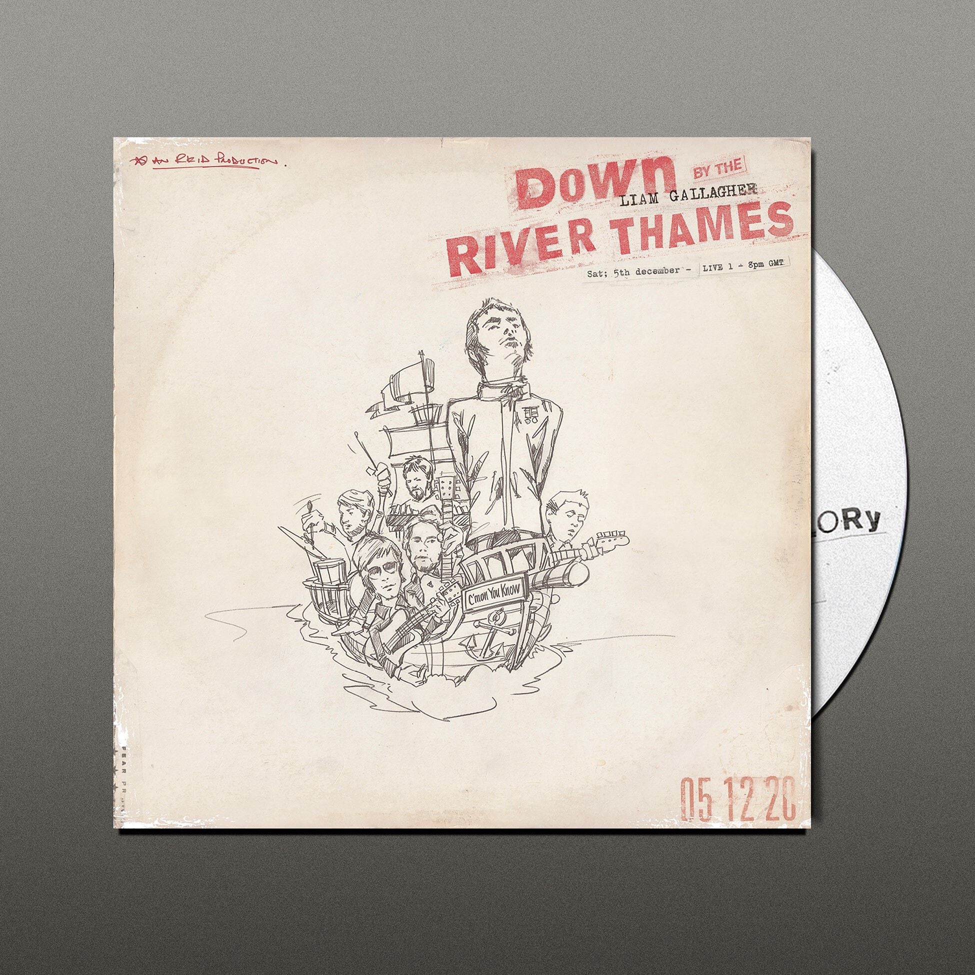 Down By the River Thames CD by Liam Gallagher