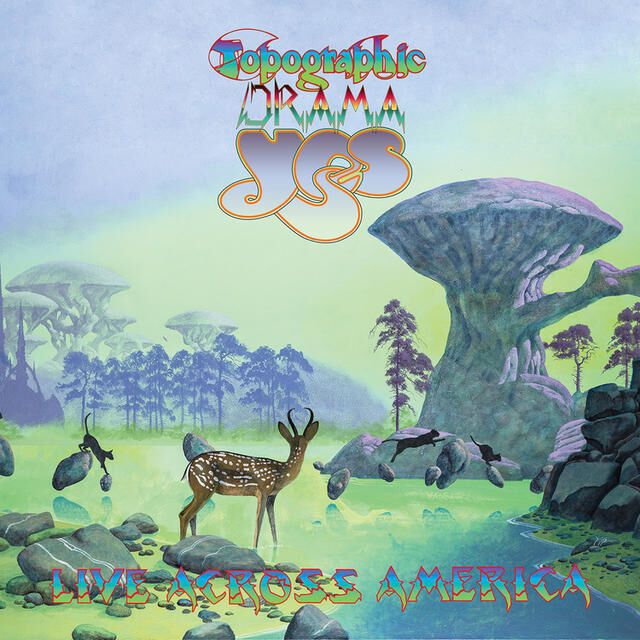 Yes Topographic Drama Live Across America 3LP Vinyl