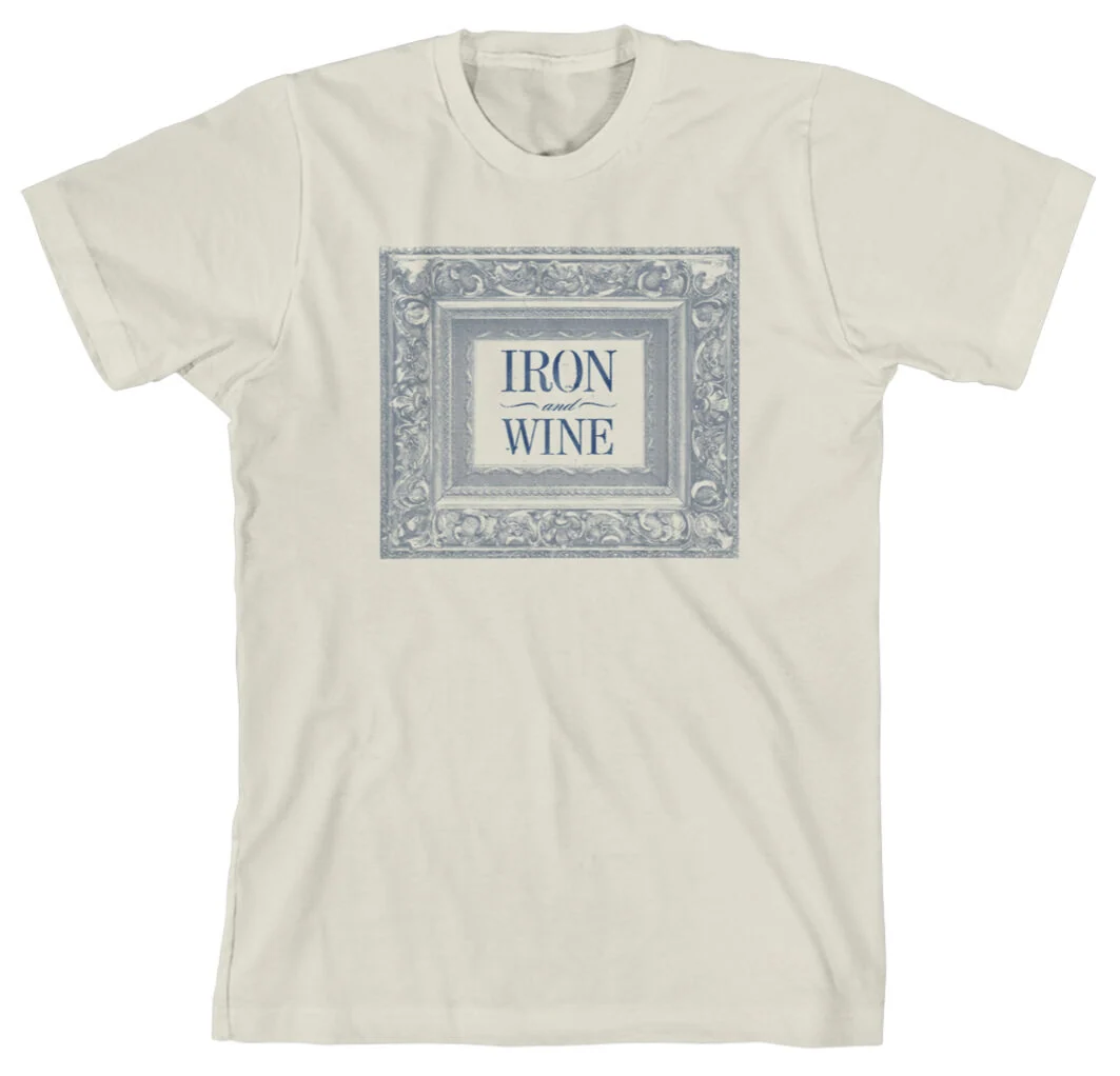 Iron & Wine Ornate Frame Women's T-Shirt in Sheer Jersey
