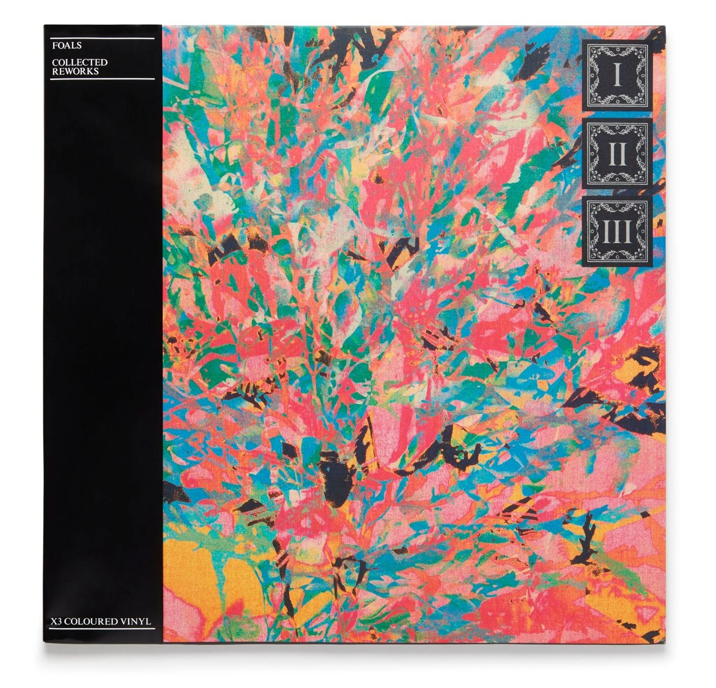 Foals Collected Reworks 3LP Colored Vinyl in Slipcase