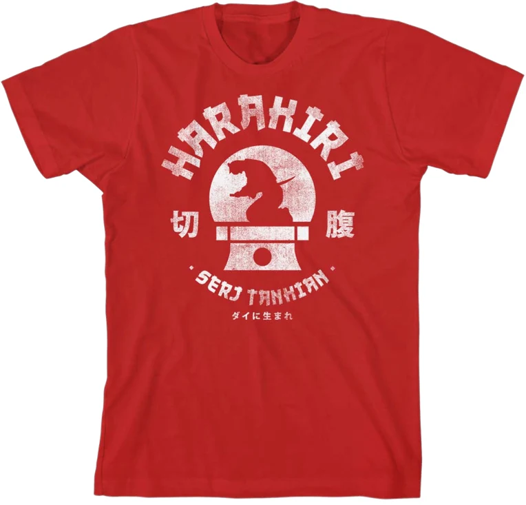 Born to Die T-Shirt with Harakiri Album Title