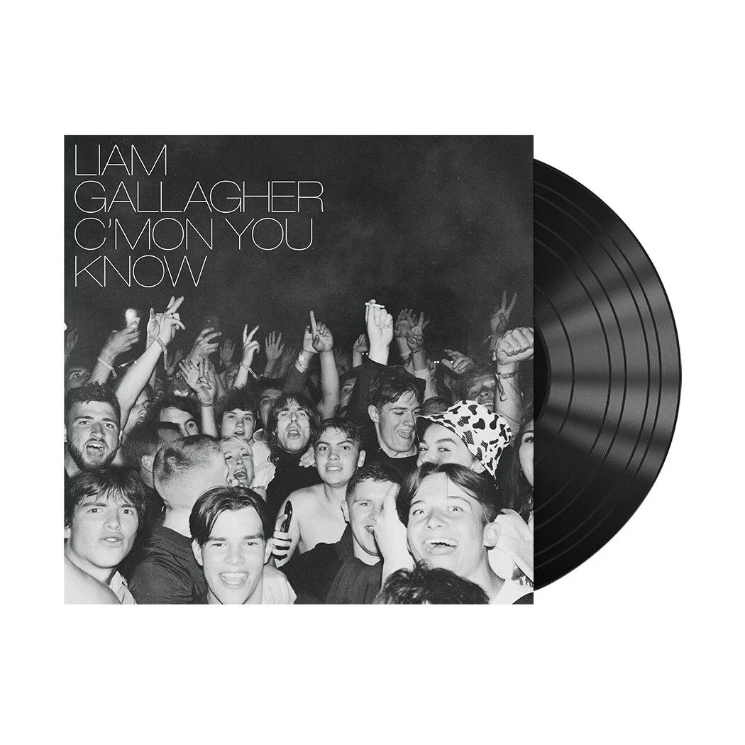 C'MON YOU KNOW Standard Version on Black Vinyl by Liam Gallagher