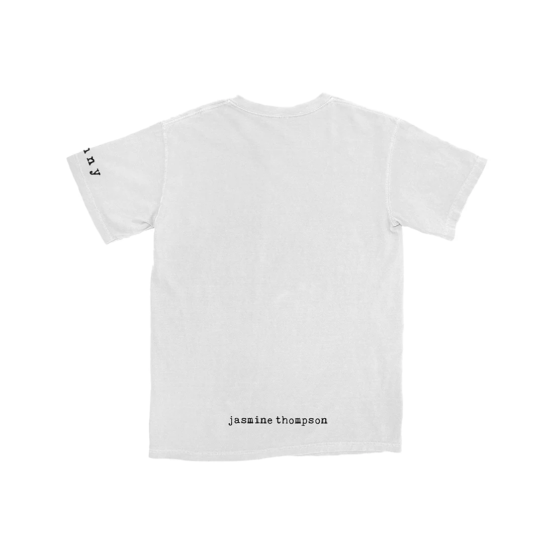 Jasmine Thompson Sunflower Repeat T-Shirt in White