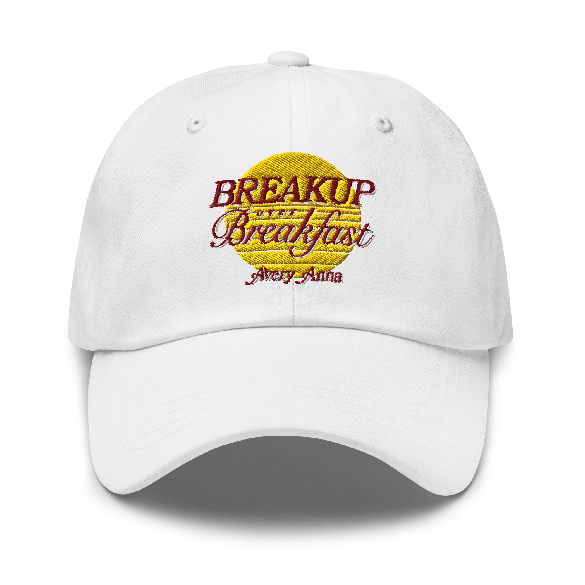 Breakup Over Breakfast 老爹帽（Avery Anna 刺绣设计）