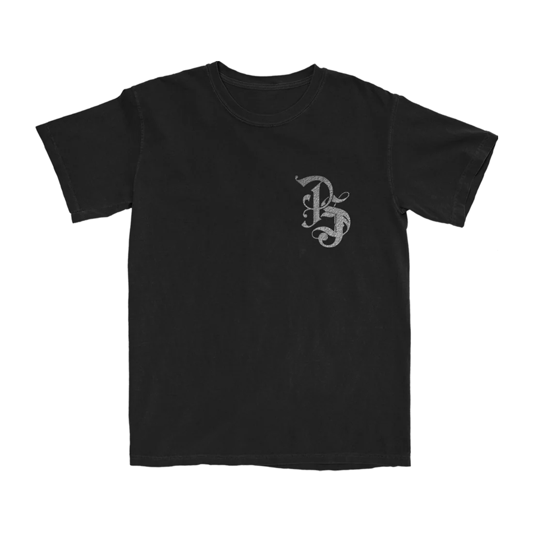 Shiesty Globe T-Shirt with Silver Logo and Snake Back Print
