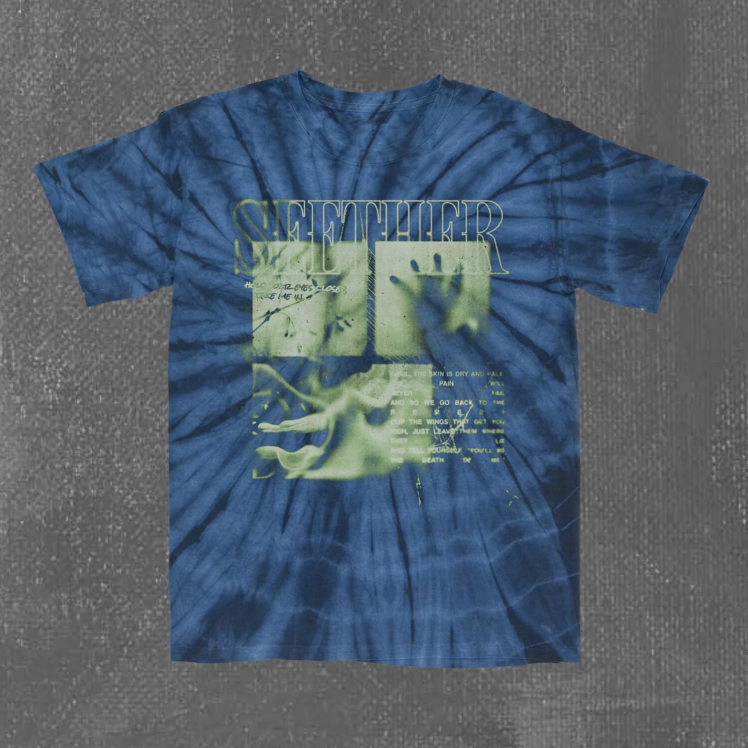 Remedy Tie Dye T-Shirt by Seether in Heavyweight Cotton
