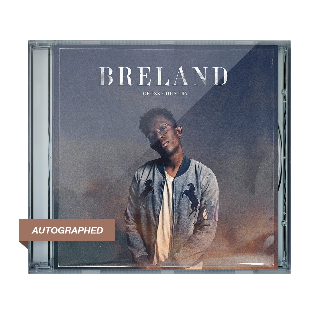 Breland Cross Country CD with Signed Art Card in Jewel Case