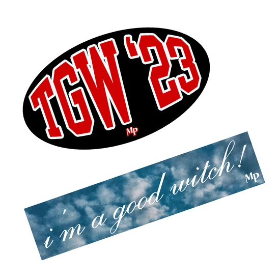 Maisie Peters The Good Witch Bumper Sticker Set of 2