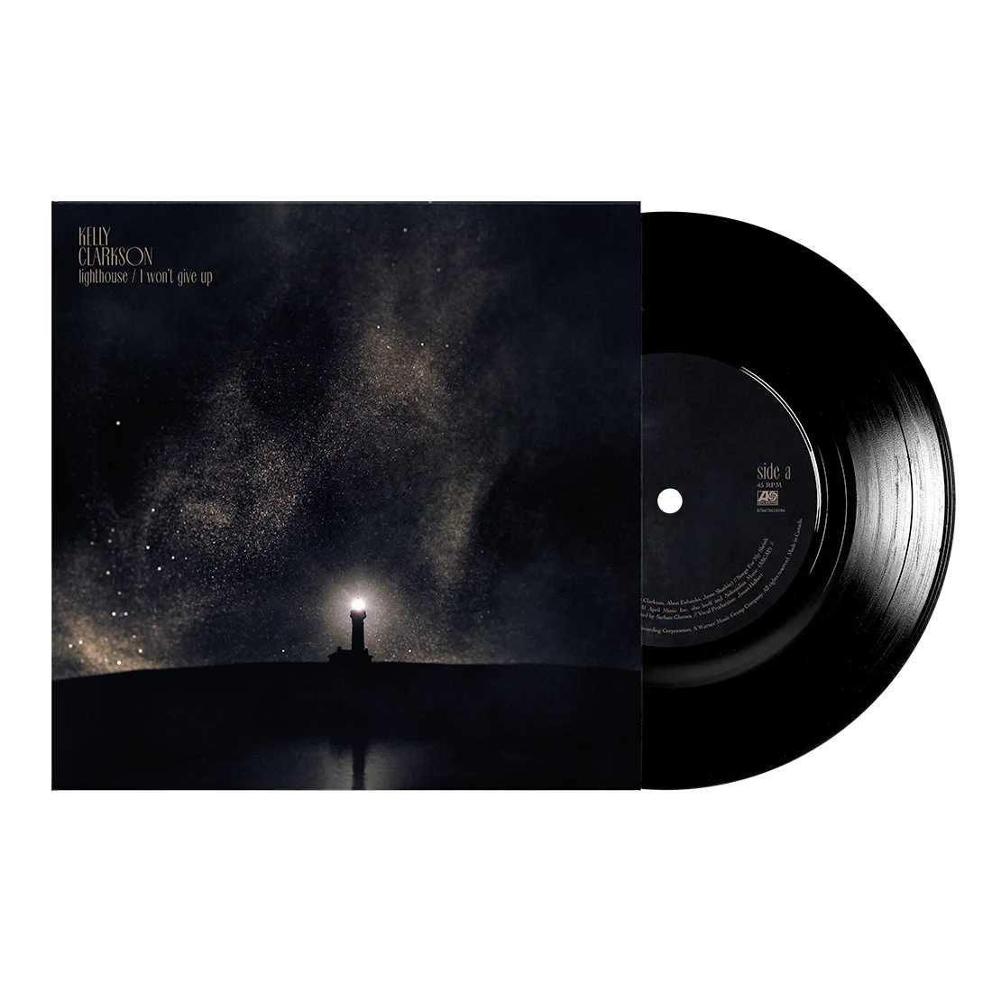 Kelly Clarkson lighthouse / i won't give up 7" Vinyl
