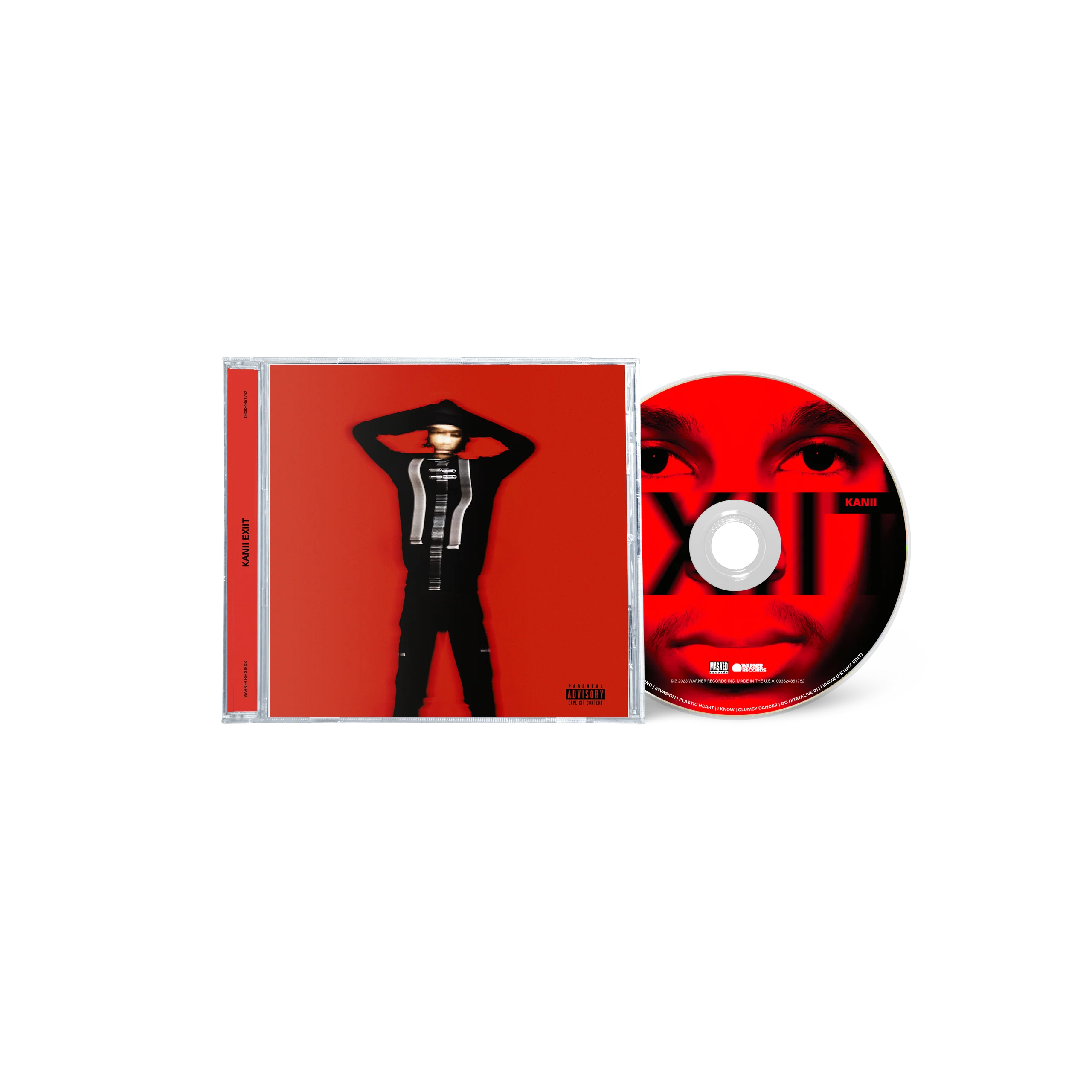 Kanii exiit CD with Eight Tracks Including Heart Racing