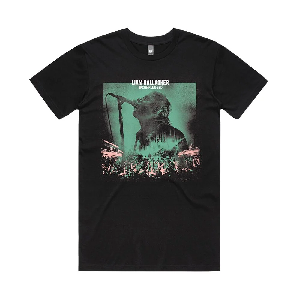 MTV Unplugged 独家 T 恤，来自 Official Liam Gallagher Store