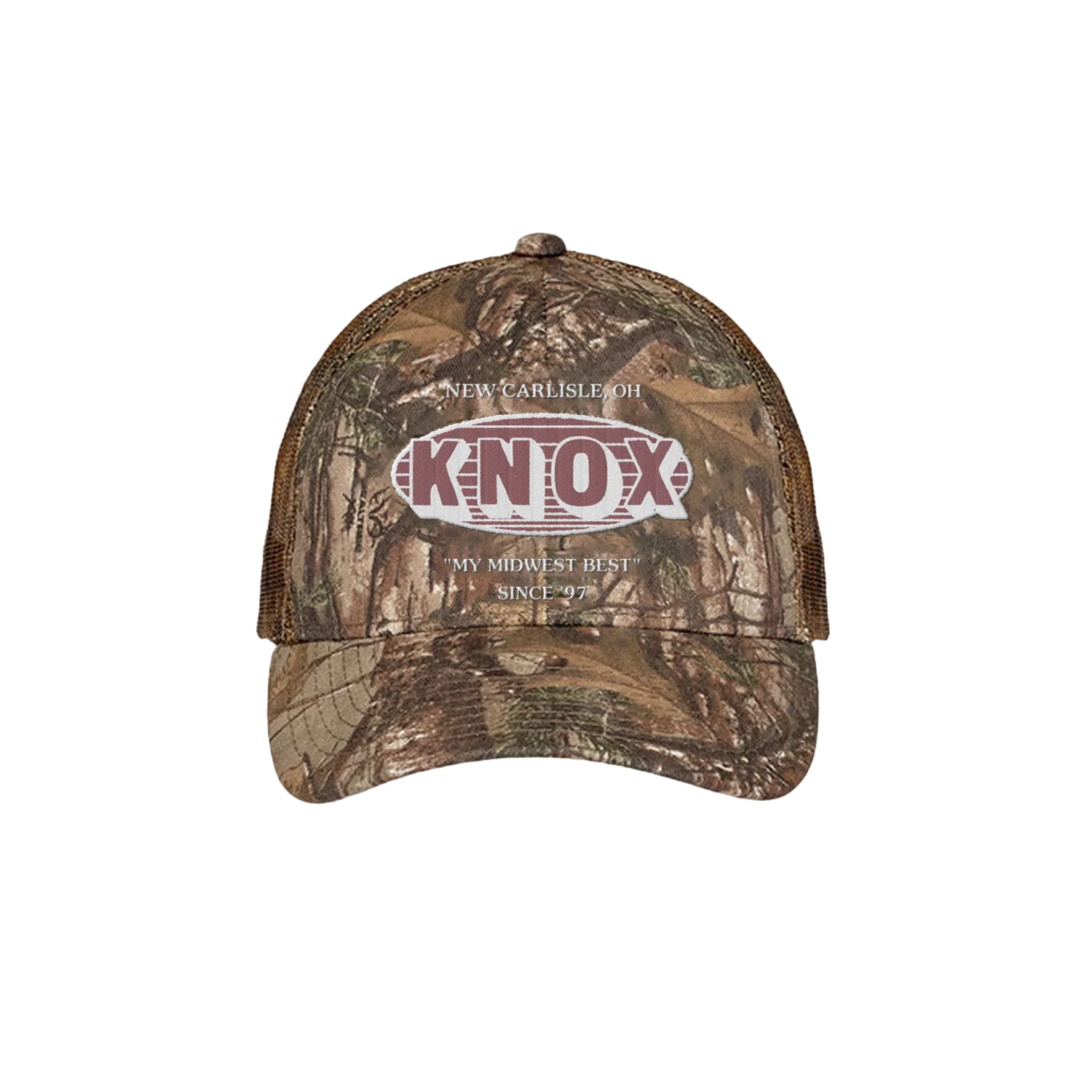 Knox My Midwest Best Camo Hat With Embroidered Artwork