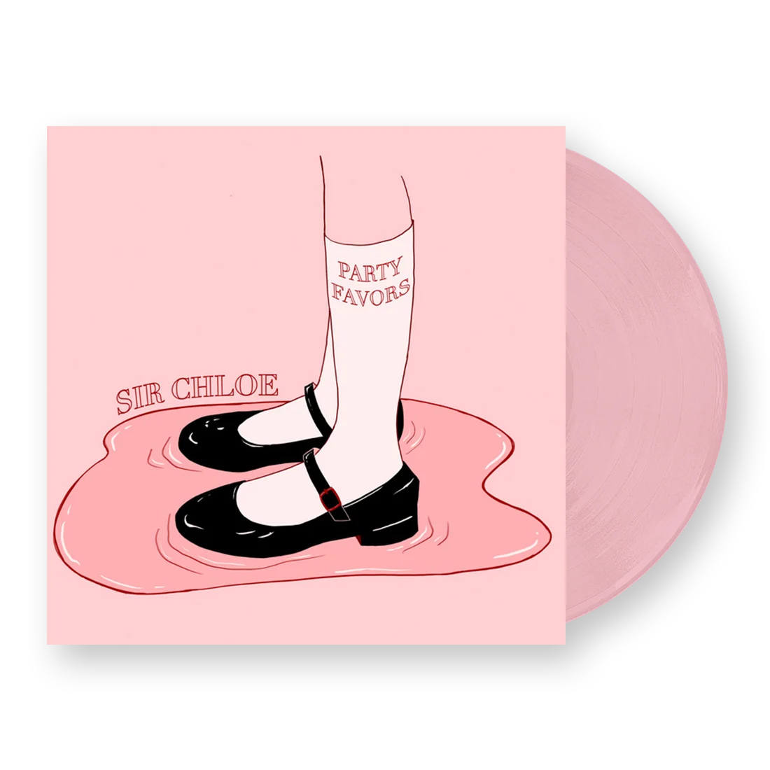 Sir Chloe《Party Favors》LP，12 Inch Baby Pink 黑胶