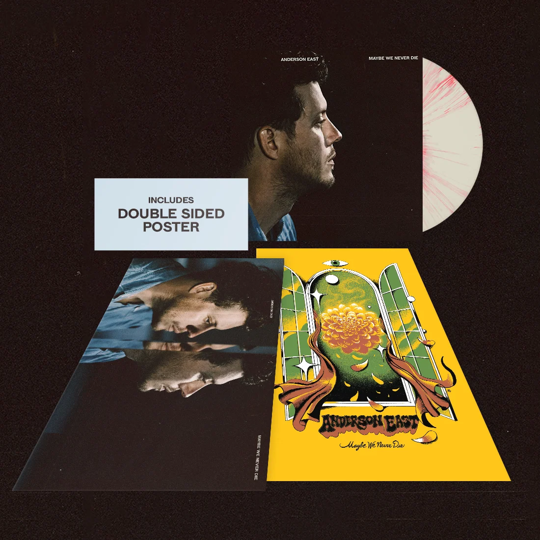 Anderson East Maybe We Never Die Vinyl With Poster