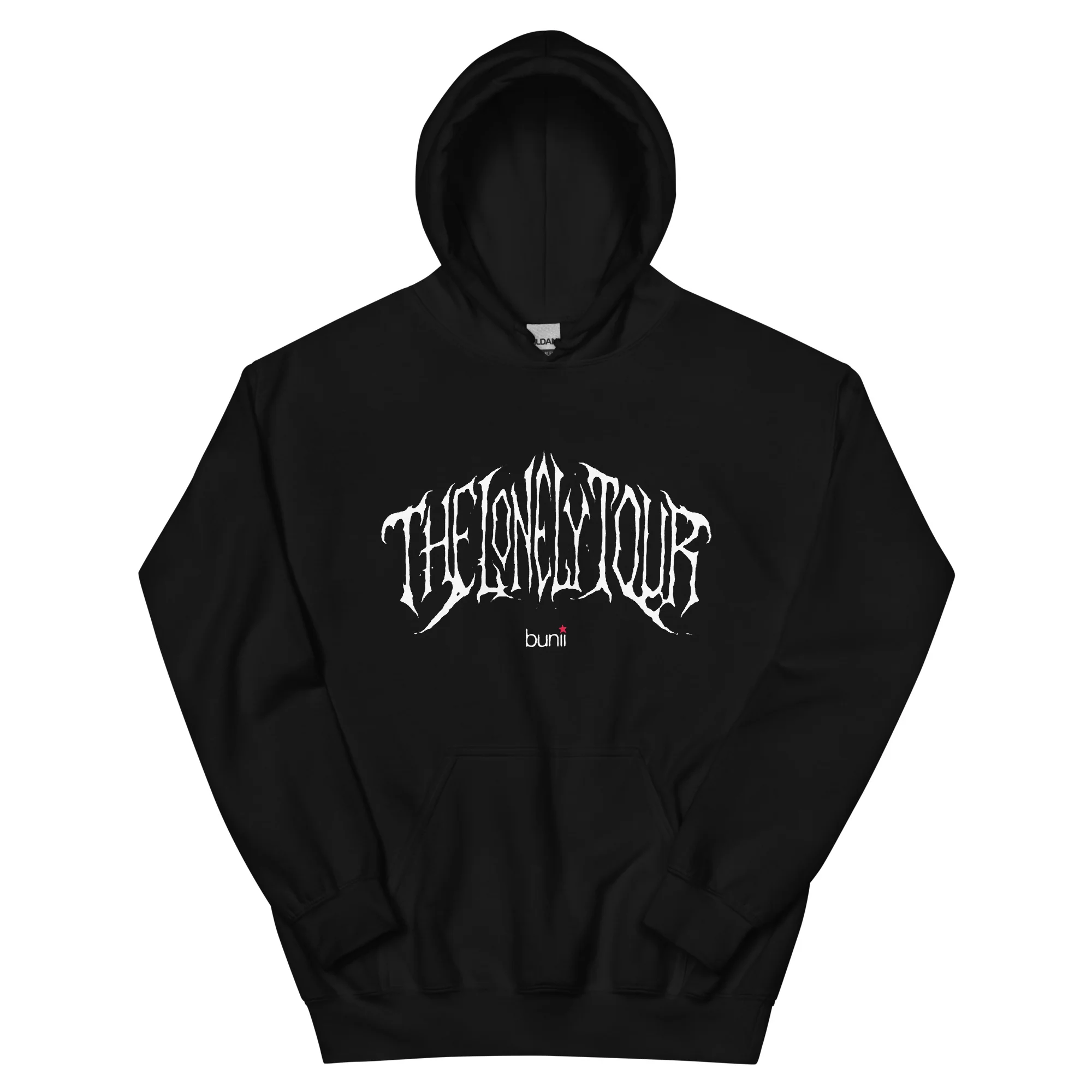 The Lonely Tour Hoodie by Bunii with Classic Fit for Layering