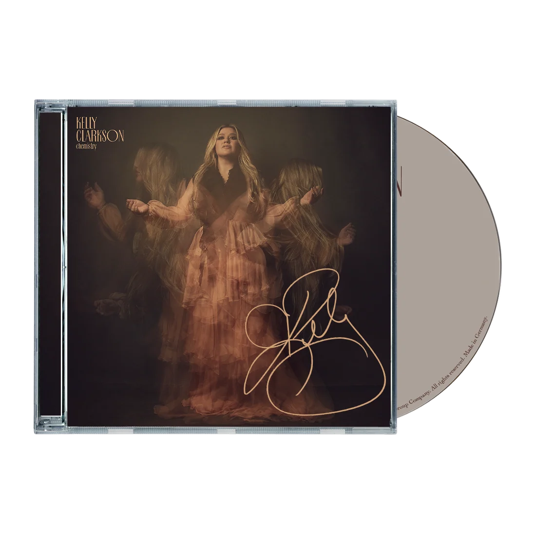 Kelly Clarkson Chemistry 签名艺术卡片 CD