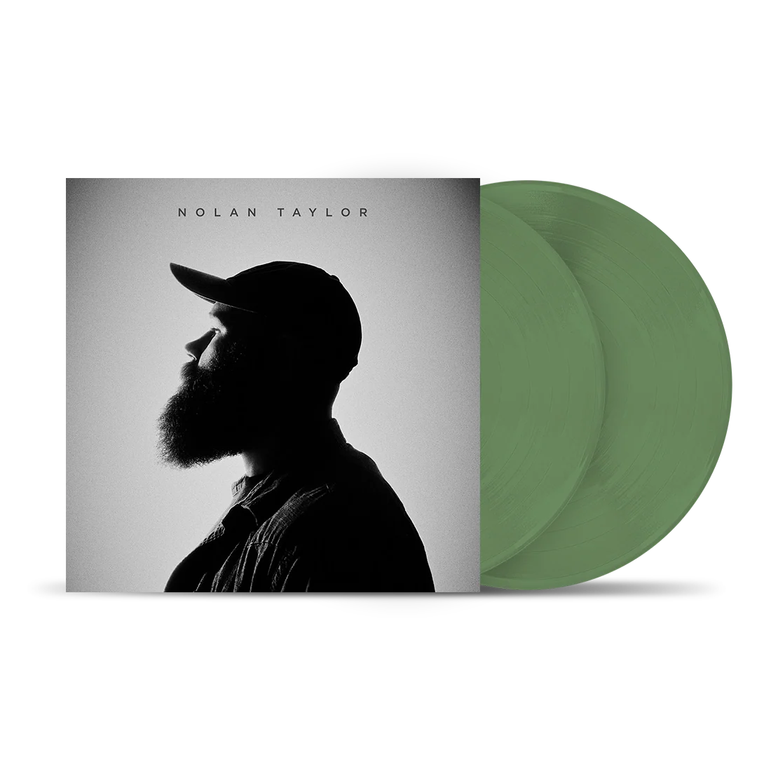 Nolan Taylor Self-Titled Debut Album on Olive Green Vinyl LP