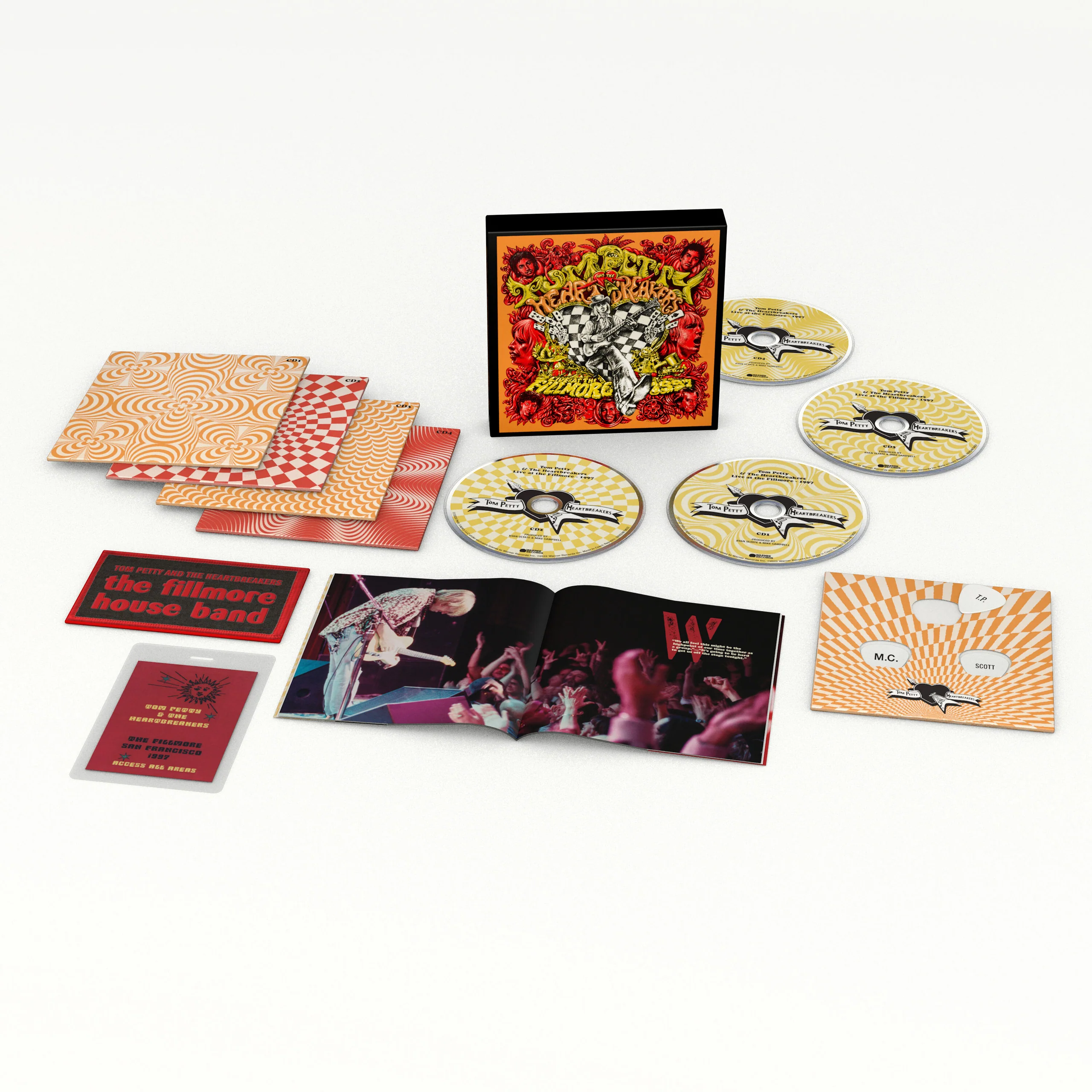 Live at the Fillmore, 1997 4CD 豪华套装