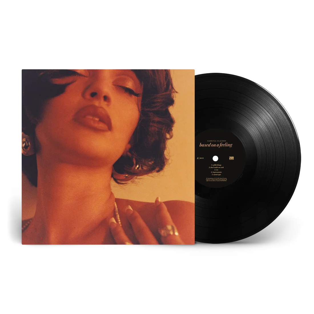 Sabrina Claudio《Based on a Feeling》黑色黑胶 1LP 12-Inch 唱片