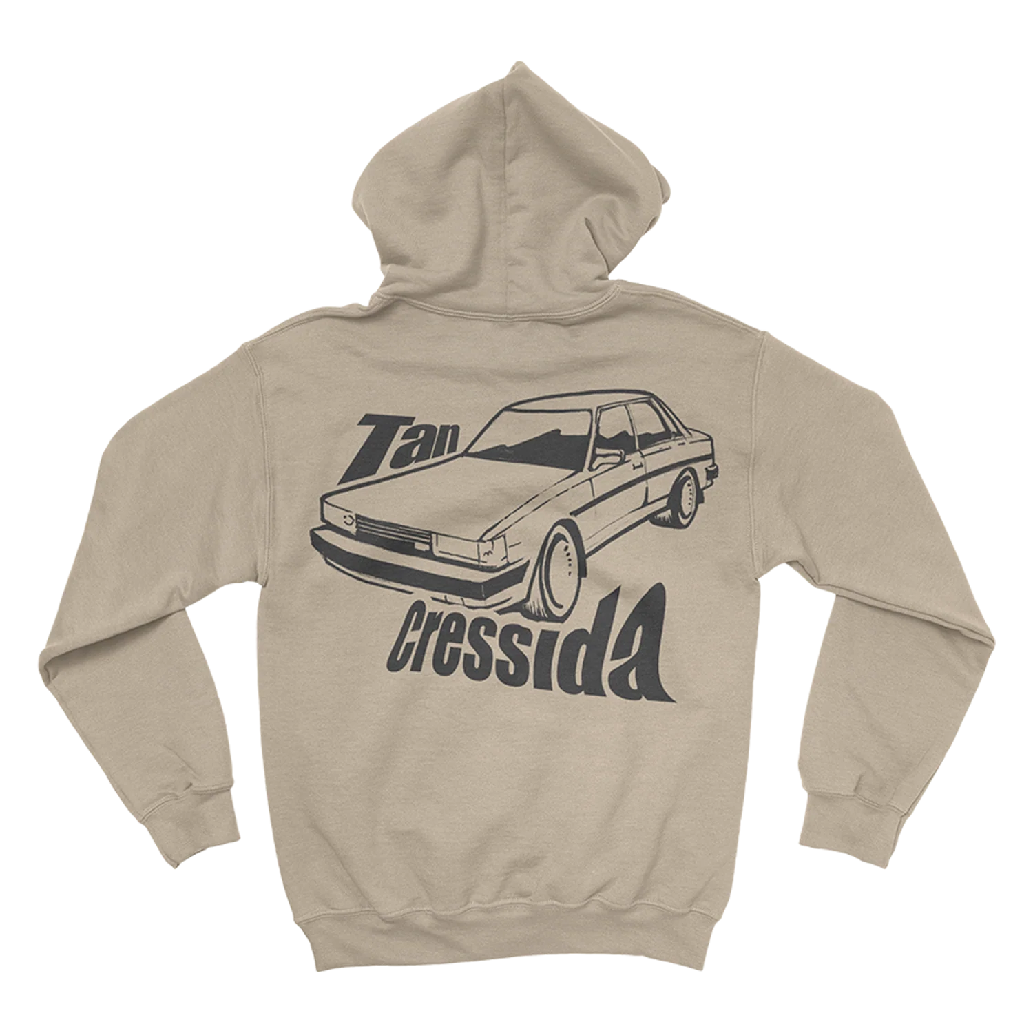 Earl Sweatshirt 的 Tan Cressida Label 连帽卫衣