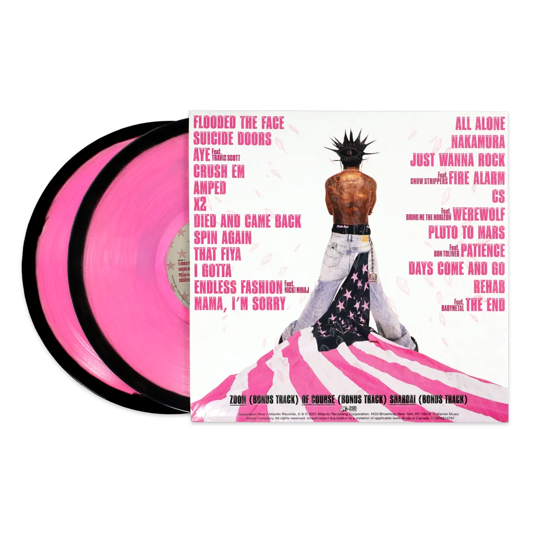 Lil Uzi Vert Pink Tape 黑胶 Thrasher Edition 2 LP