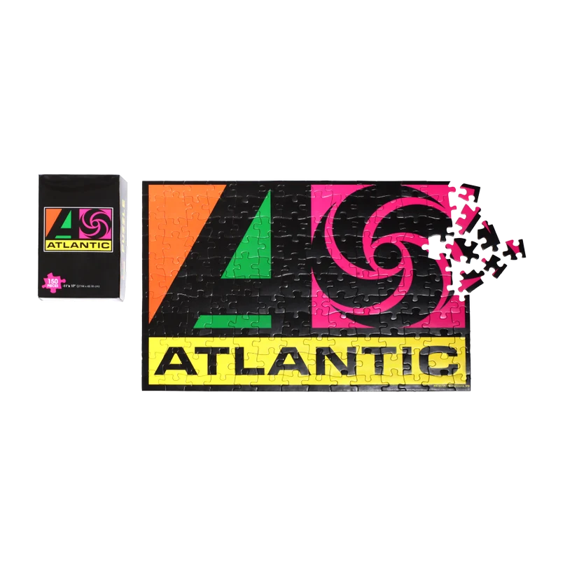 Atlantic Records Logo Puzzle with 500 Pieces, 11 by 17 Inches