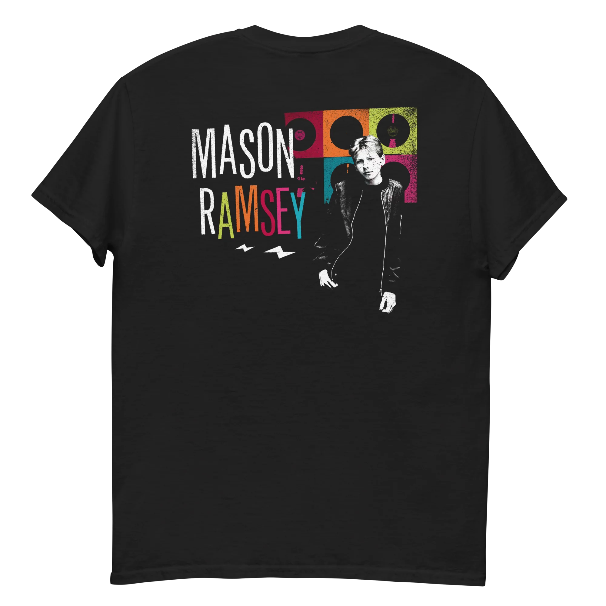 Mason Ramsey Record Shop Tee Unisex Black T-Shirt