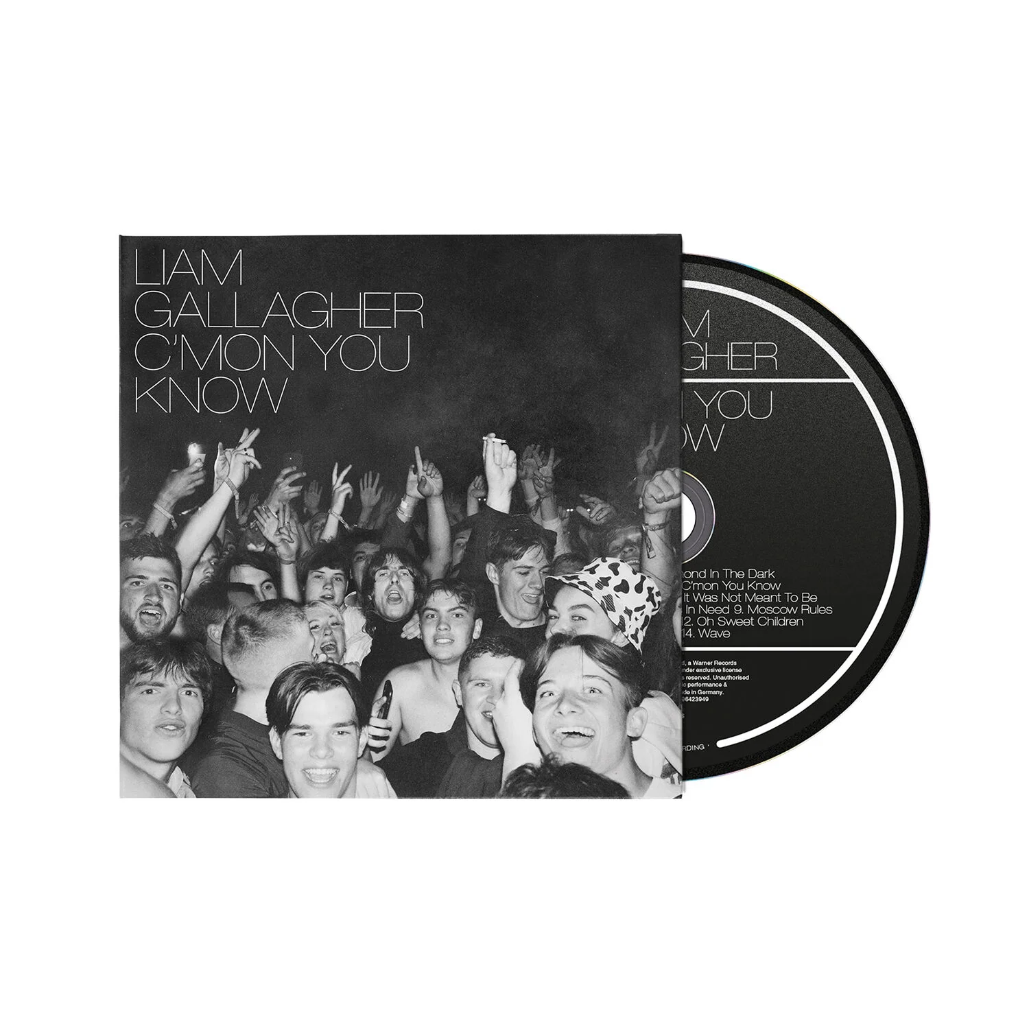 Liam Gallagher C'MON YOU KNOW Deluxe CD in Expanded Card Packaging