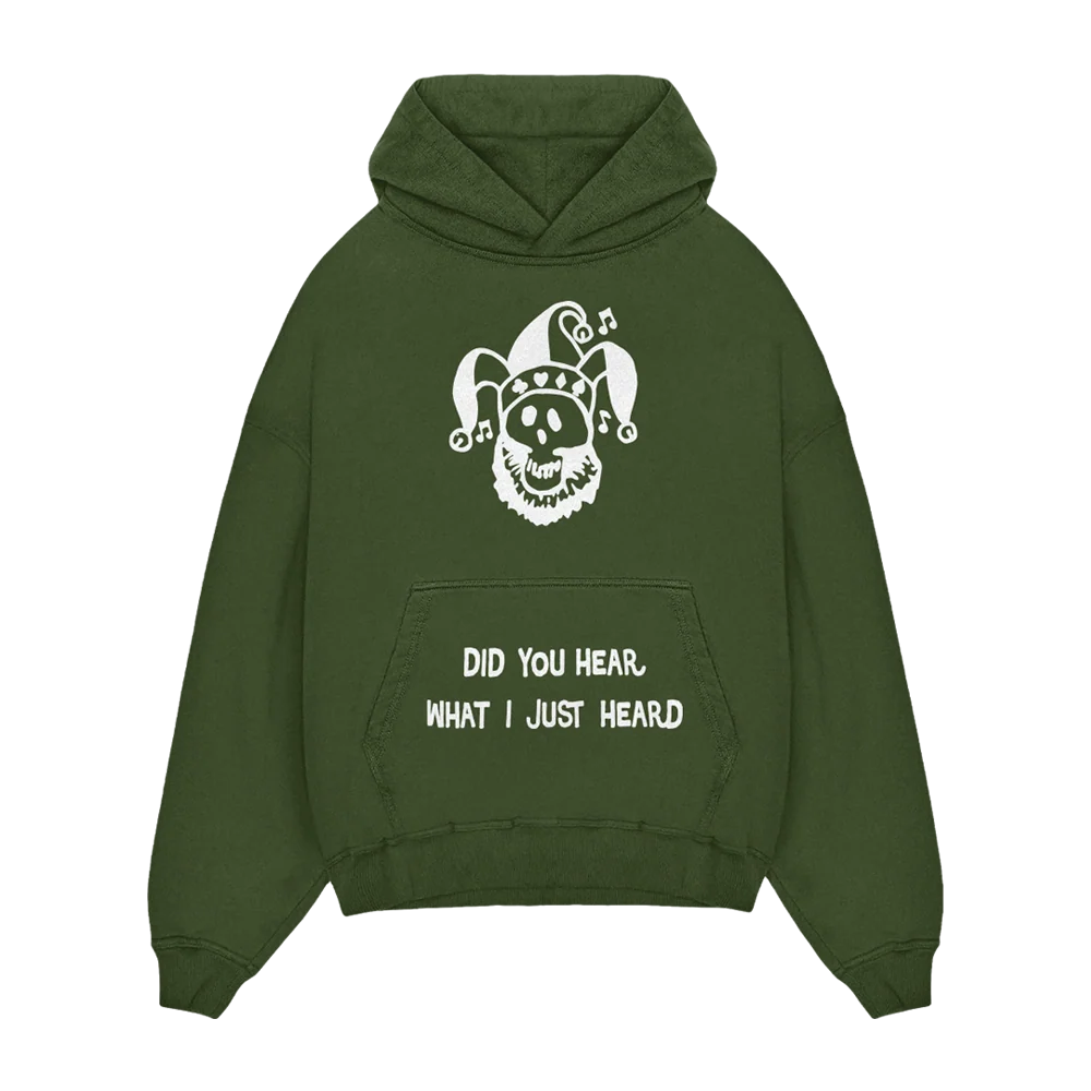 Grateful Dead The Music Never Stopped 抓绒套头连帽卫衣