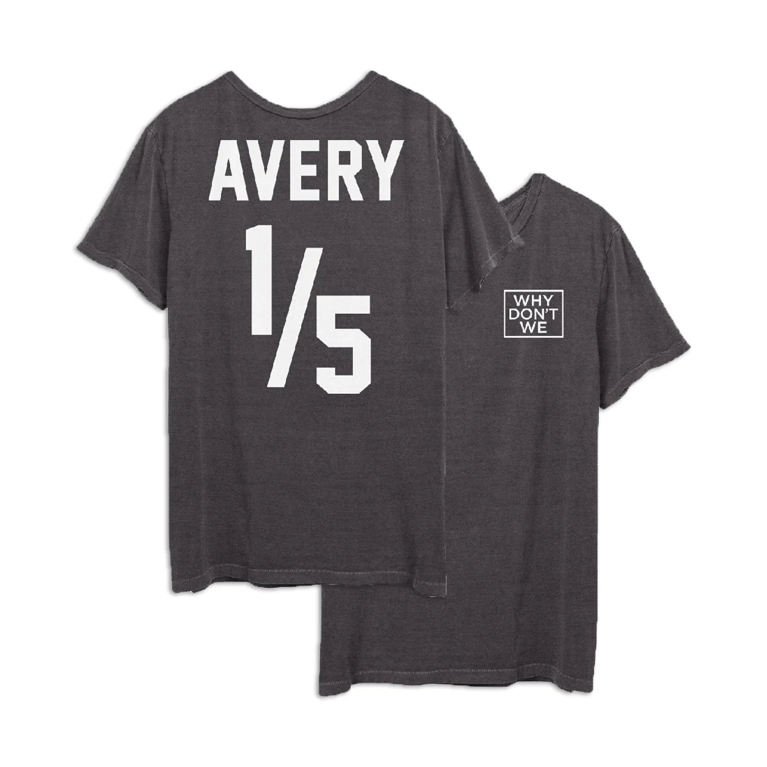 Why Don't We 1/5 Jersey for Jack on Black Tri-Blend Tee