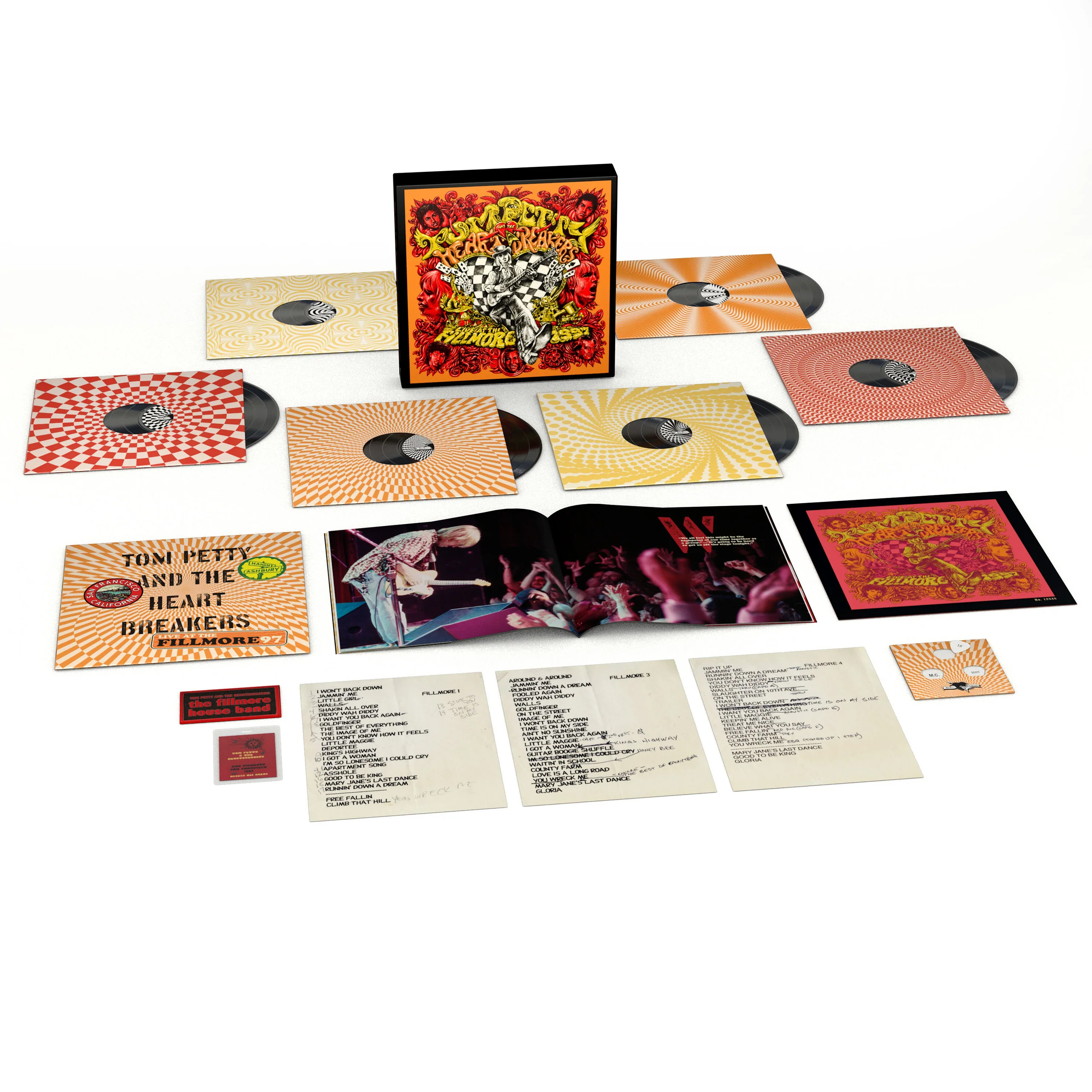 Tom Petty & the Heartbreakers Live at the Fillmore, 1997 6LP 套装