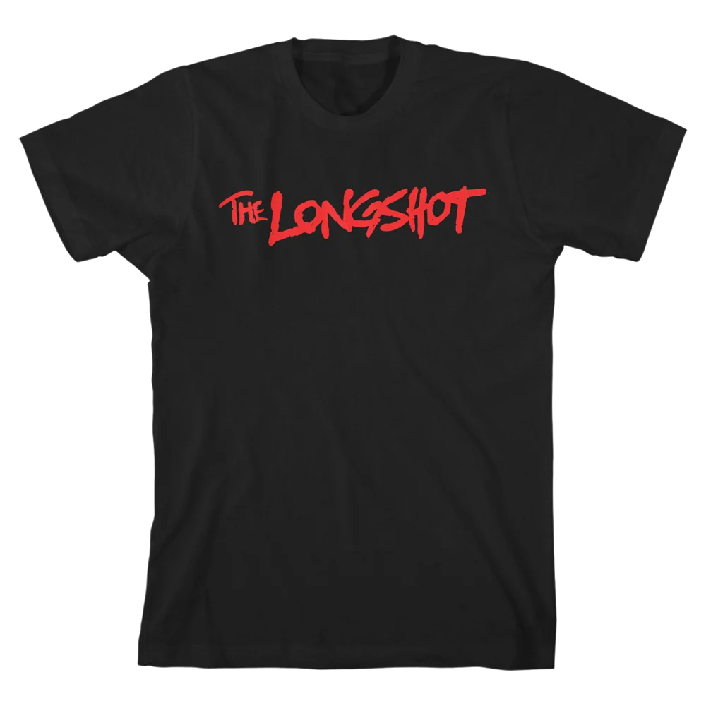 The Longshot Logo T 恤，黑色纯棉，中性版型