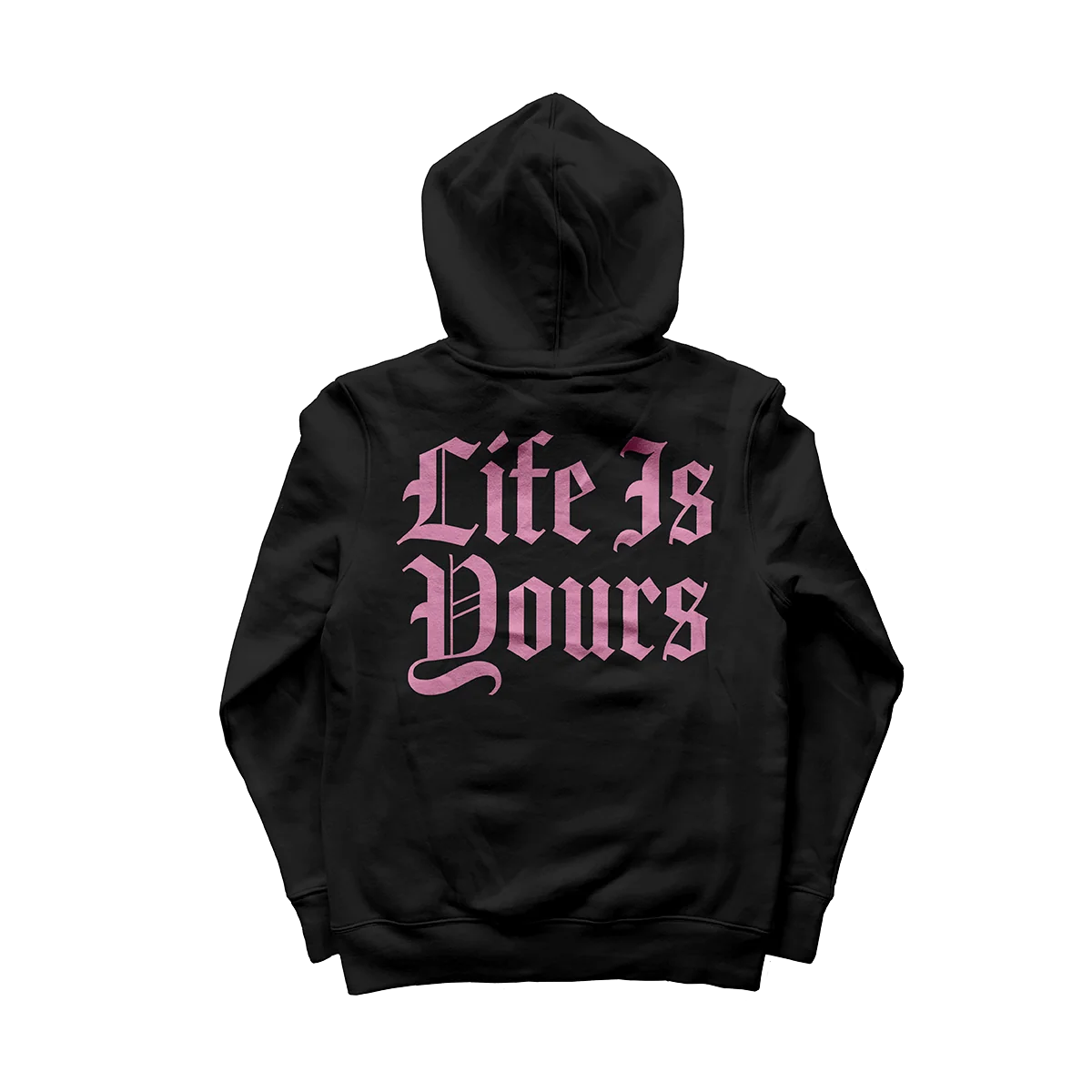 Life Is Yours Gothic Logo 连帽卫衣