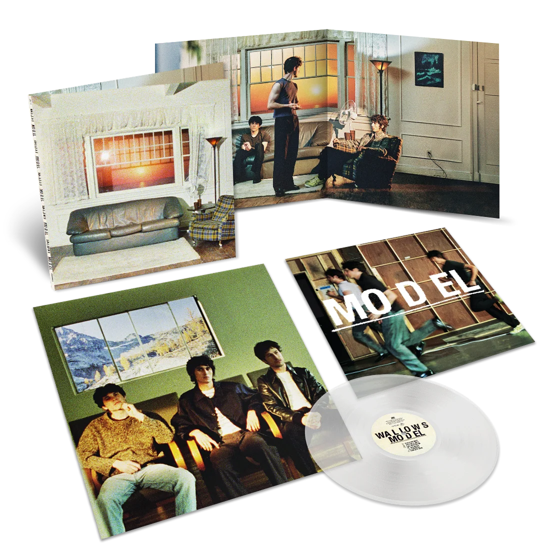 Wallows Model 透明黑胶唱片LP 附海报