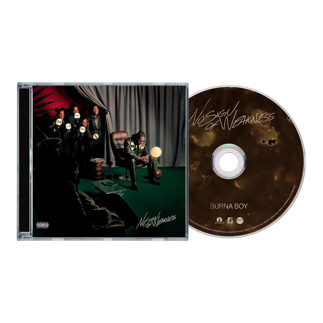 Burna Boy《No Sign Of Weakness》CD 专辑