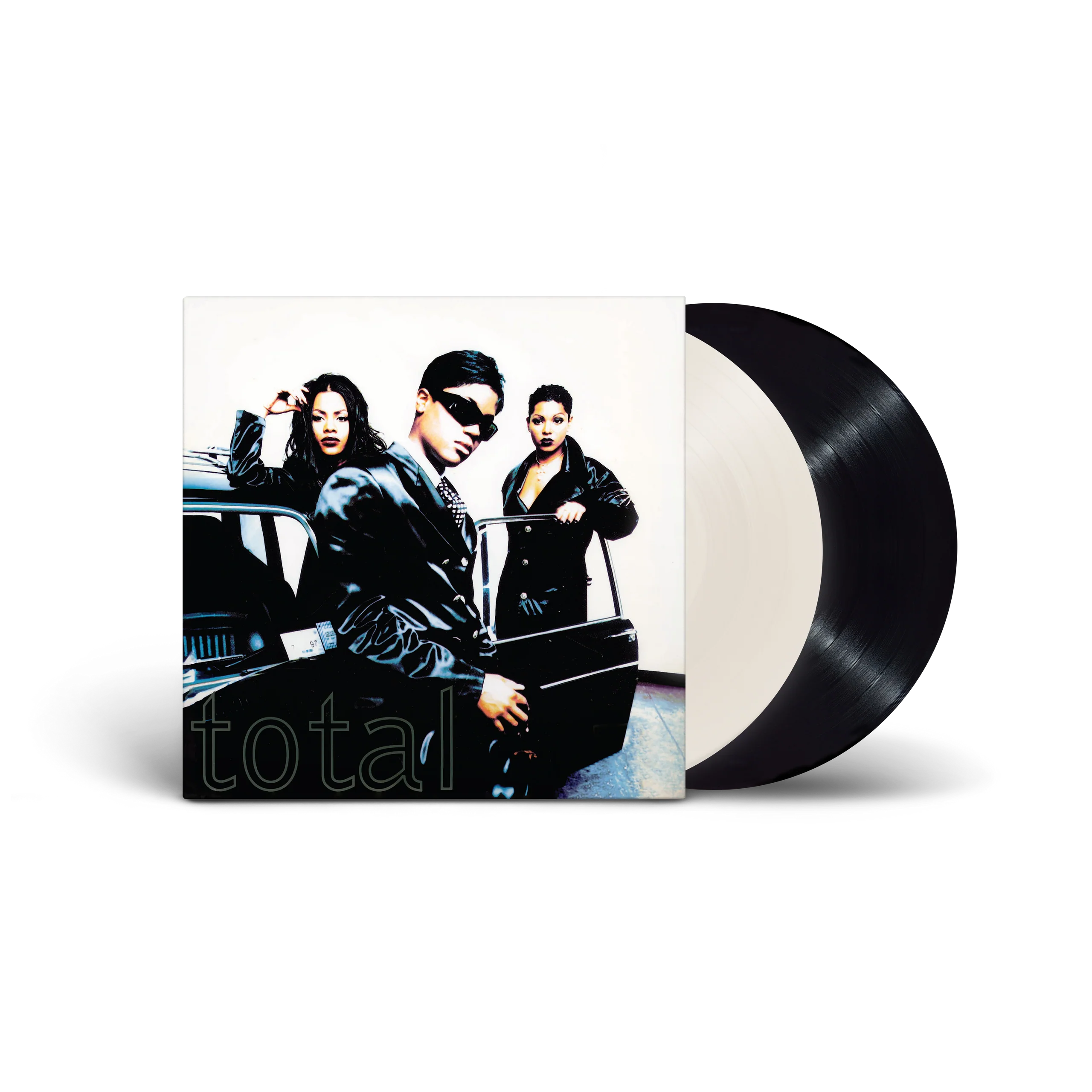 Total Debut Album on 2LP Black & White Split Vinyl