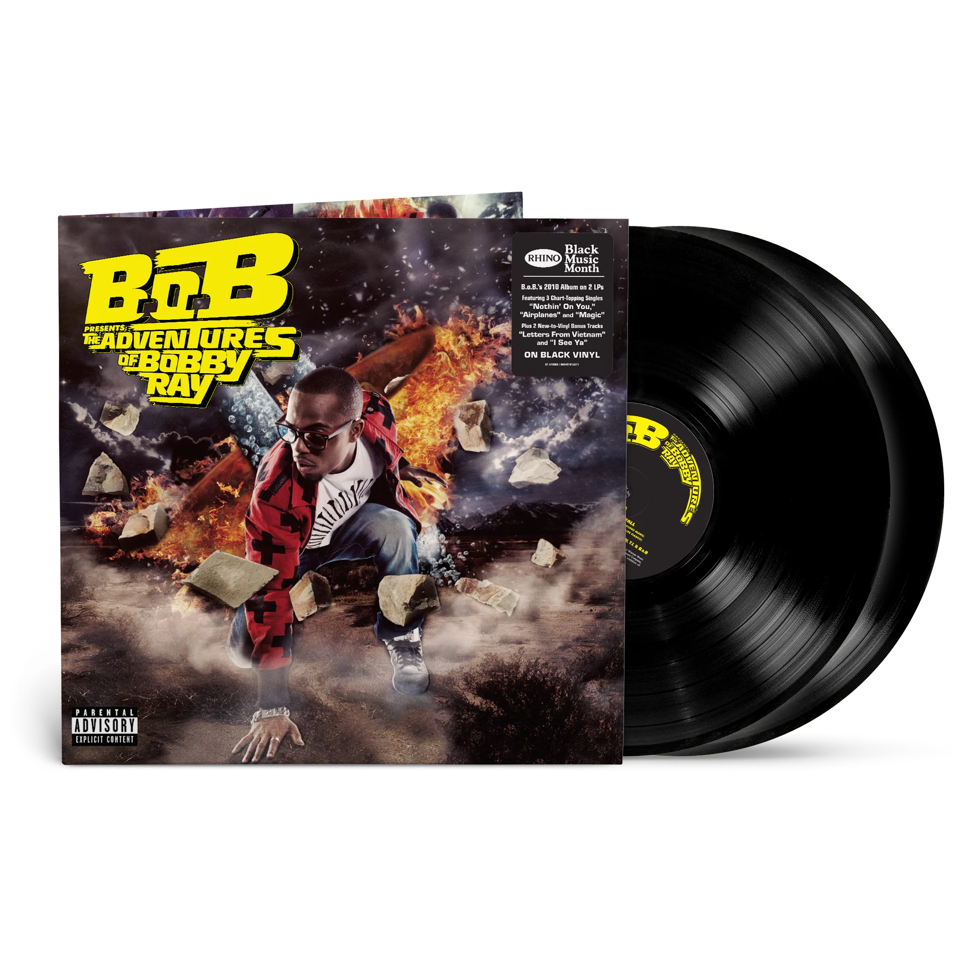 B.o.B. Presents The Adventures of Bobby Ray 双黑胶首张专辑
