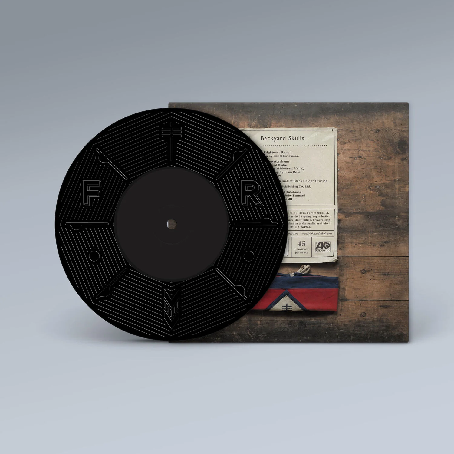 Backyard Skulls 7" Vinyl Single from Frightened Rabbit