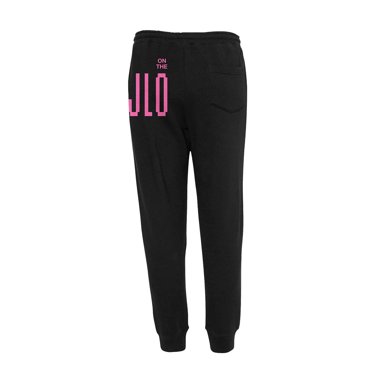 On The JLO Sweatpants Black Jennifer Lopez Merch